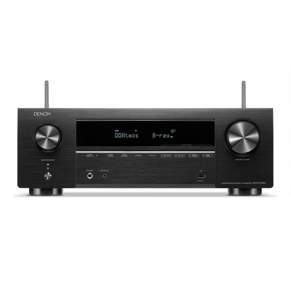 AVRX1700H black 7.2-Kanal 8K-AV-Receiver 3D Audio HEOS®